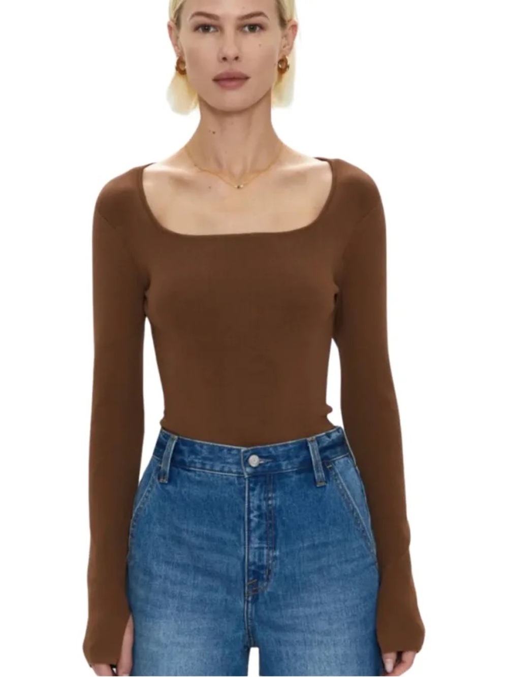 Pistola Jenny brown bodysuit M